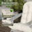 Adirondack Chair Cushions Set of 2, Tufted High Back Patio Non-Slip Cushions for Adirondack Chairs, Beige-426631905