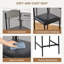 Counter Stool with Metal Frame