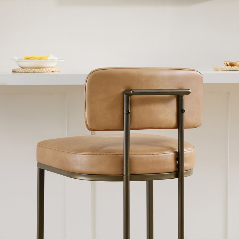 Tabouret de comptoir rembourré, 2