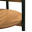 Table basse à finition ouverte noyer 1pc