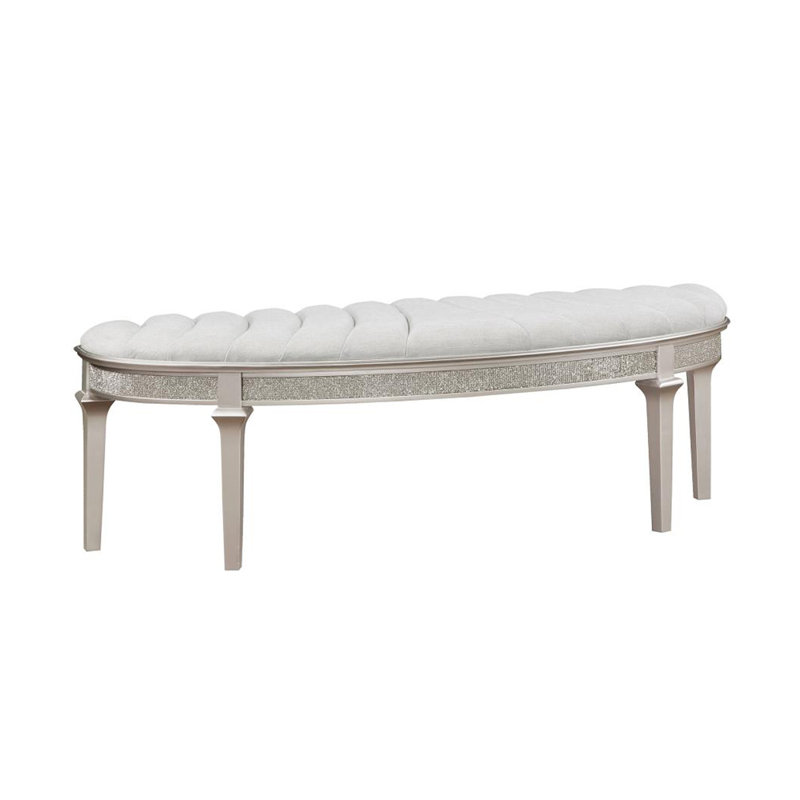Kavona Polyester Blend Upholstered Bench