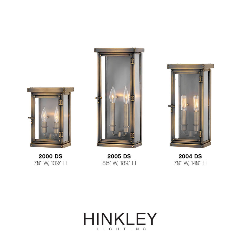 Hamilton 2-Light Outdoor Wall Lantern