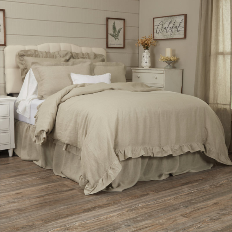 Housse de couette pour lit provincial Provincial, Housse de couette pour grand lit, Tanné