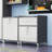 29.5” W Metal Removable Garage Storage Cabinet - Adjustable Shelf Tool Cabinet.