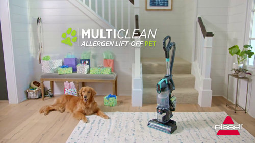 Bissell MultiClean® Allergen Pet Lift-Off Bagless Upright Vacuum & Reviews