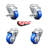 4-Piece Polyurethane Caster Set-88884179