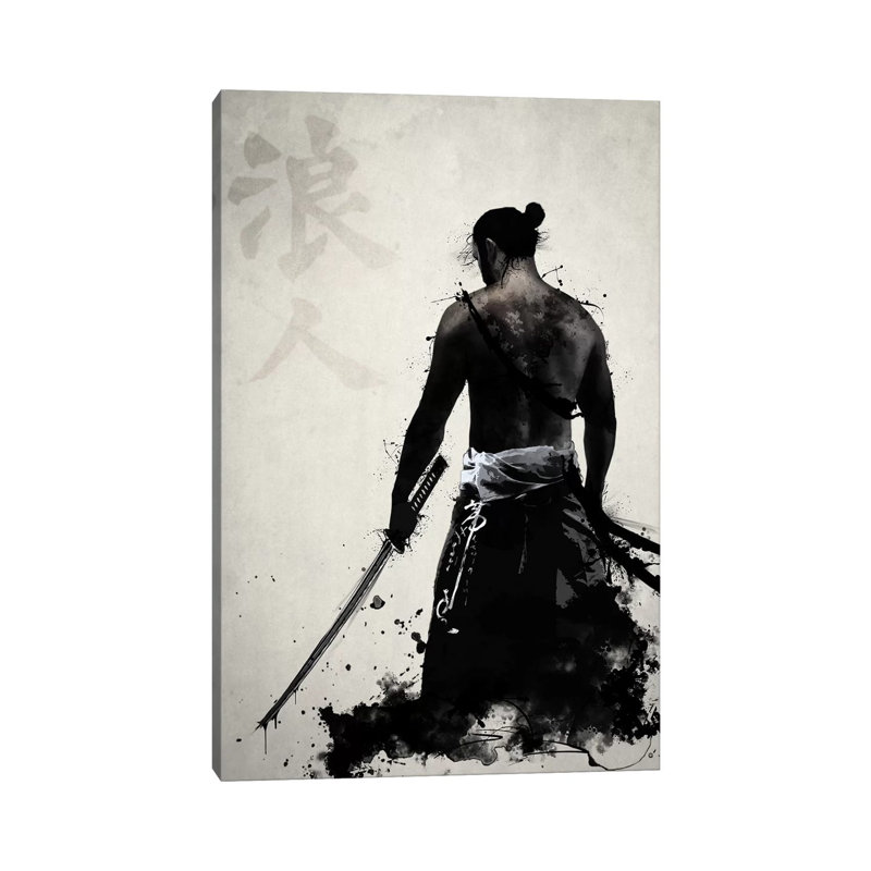 Ronin by Nicklas Gustafsson - Wrapped Canvas Print, 66.04 cm H x 45.72 cm W x 1.91 cm D