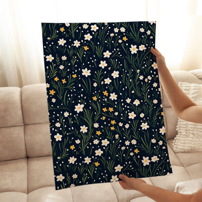 «Floral Botanical Garden Dream VI Cottage», reproduction d'art non encadrée