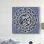 « indigo faïence iii », reproduction d’impression sur toile tendue-2064307976