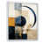 White Floater Framed