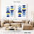 Avery Blue Yellow Modern I-108480792