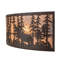 Rustic Lodge 4 - Light Flush Mounted Sconce