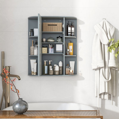 Framed Mirrored Bathroom Cabinets with Mirror