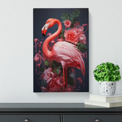 Flamingo Neo-Plasticism No.2 - No Frame Print