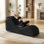 Chaise longue ergonomique en similicuir-1175335472