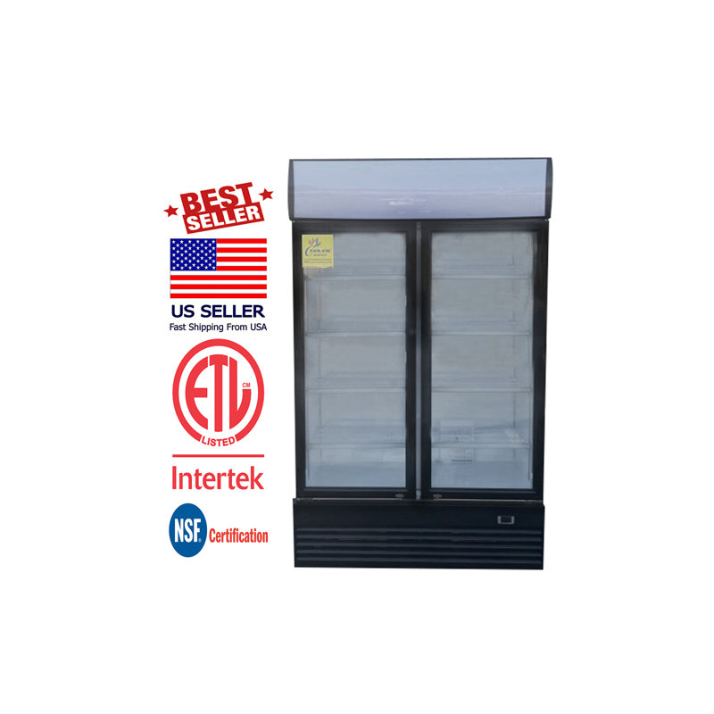 Cooler Depot 41'' W Freestanding 100 Cans (12 oz.) Beverage Cooler with Glass Door