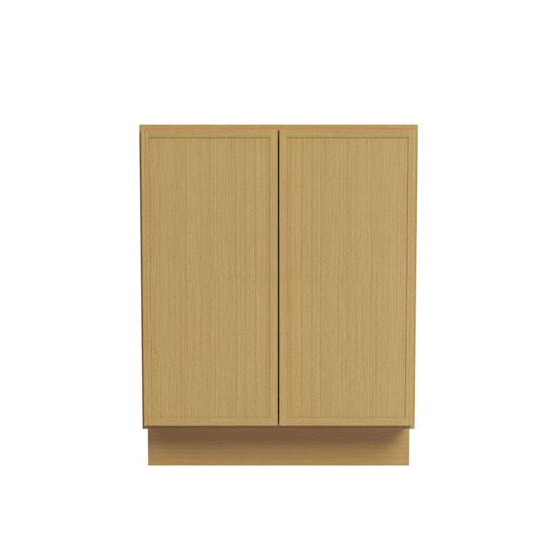 Meuble bas de cuisine à assembler soi-même CASAINC, L 68,6 cm x H 87,6 cm x P 61 cm, porte pleine hauteur