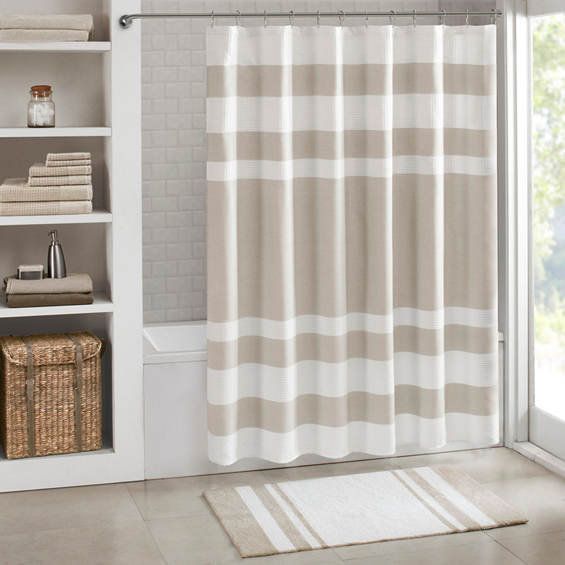Versatile Reversible Bathroom Rug, Taupe