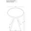 Glass Top End Table-1861642530