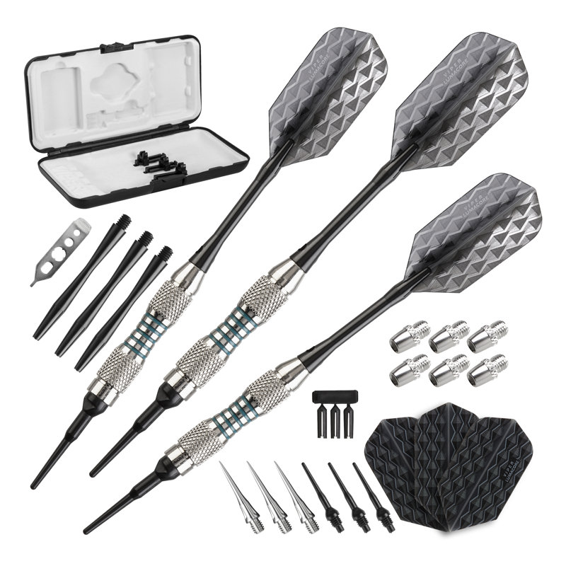 Ensemble de jeu de fléchettes ajustable 0,56-0,97 oz., Anneaux verts Viper Bobcat, Vert