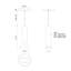 Luminaire suspendu 9 po Husk-148619324-148619325