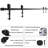 Sliding Standard Double Barn Door Hardware Kit-49602987