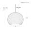 Pierced Metal Sphere Pendant-60183265