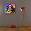  «Wouf Bernese Mountain Dog» par Rich Monet, art mural sur toile, 26 po x 26 po