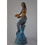 Nifao Collection Mermaid Holding Two Fish Bronze Statue Colour Finish - Size: 14" x 14" x 43"H.