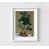White Framed Print with Mat