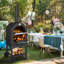 Four à pizza en bois 62,2 po H