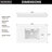 36"engineered Stone Bathroom Vanity Top With Rectangular Undermount Ceramic Middle Sink
