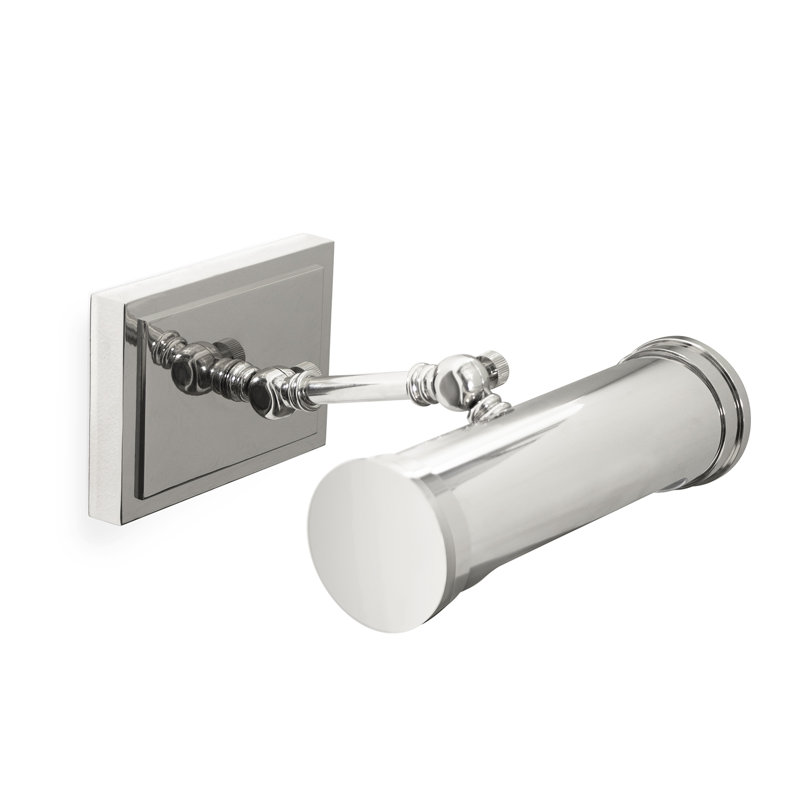 Tate Dimmable Wall Mounted Picture Light, Polished Nickel