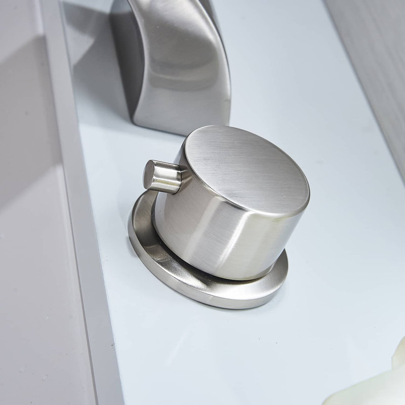 2-handle Bathroom Faucet, Nickel