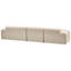 Lounge Set Dequesha Olefin Beige 7 Seater-1218091881