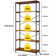Gianantonio 70.9" x 31.5" Shelving Unit Rustic Industrial Large Bookshelf for Home Décor Display