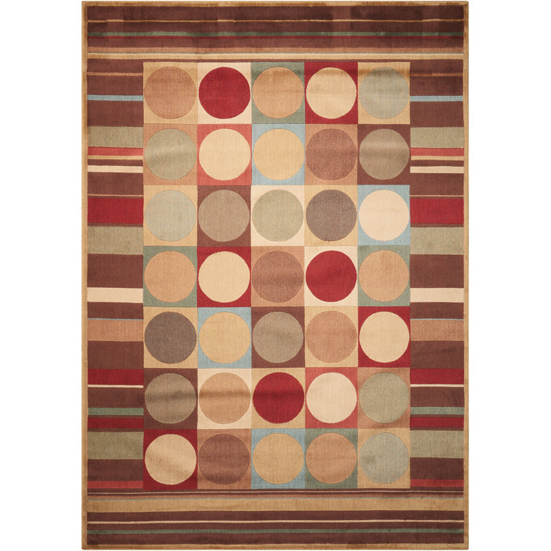 Asifa Performance Geometric Indoor Rug, Rectangle 1'11" x 3'3"
