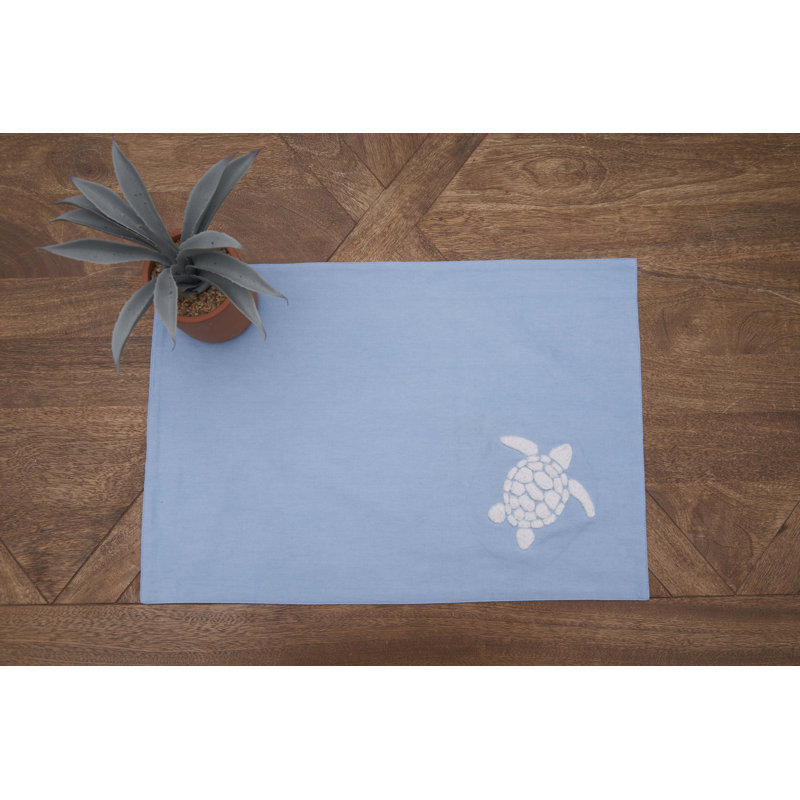 Ensemble de 6 napperons Tortue