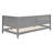 Twin Size Wooden Daybed Sofa Bed, Upholstered Frame, Space-Saving Guest Bed, Gray-129165032