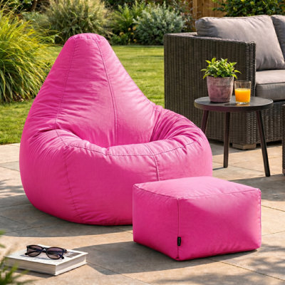 icon Recliner Bean Bag Chair & Pouffe