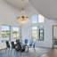Lustre de luxe 24 couches en fer argenté et cristal 24 po-903872802
