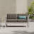 Khaki Aluminum Outdoor - 56.11In Length 6.00In Cushion Assembly Required 600 Lbs Capacity Patio Color 26.75In Seat D Needed Water-