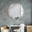 Huldar Glass Flat Wall Mirror