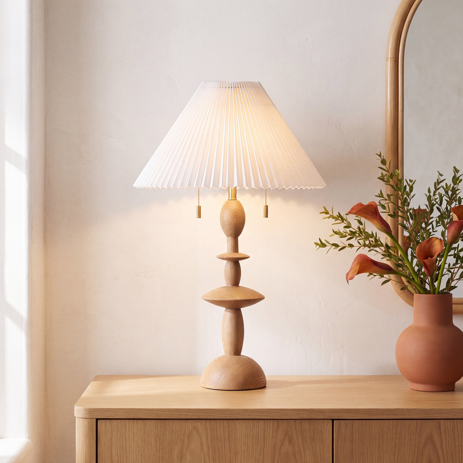 Ziti Resin Table Lamp