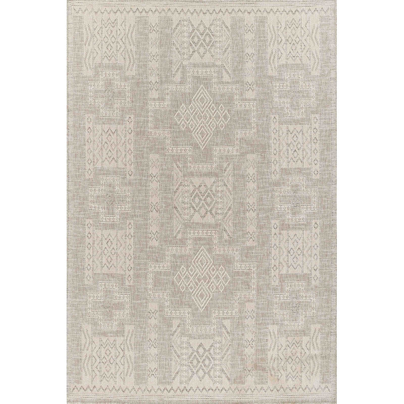 Marzec Grey Rug, Rectangle 6'6" x 9'