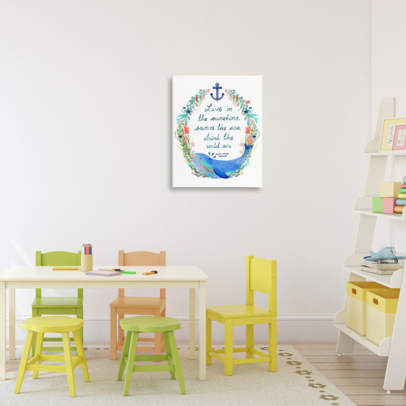 «Drink In The Wild Air», conception par Glad You Here Co., H 20 po x l 16 po