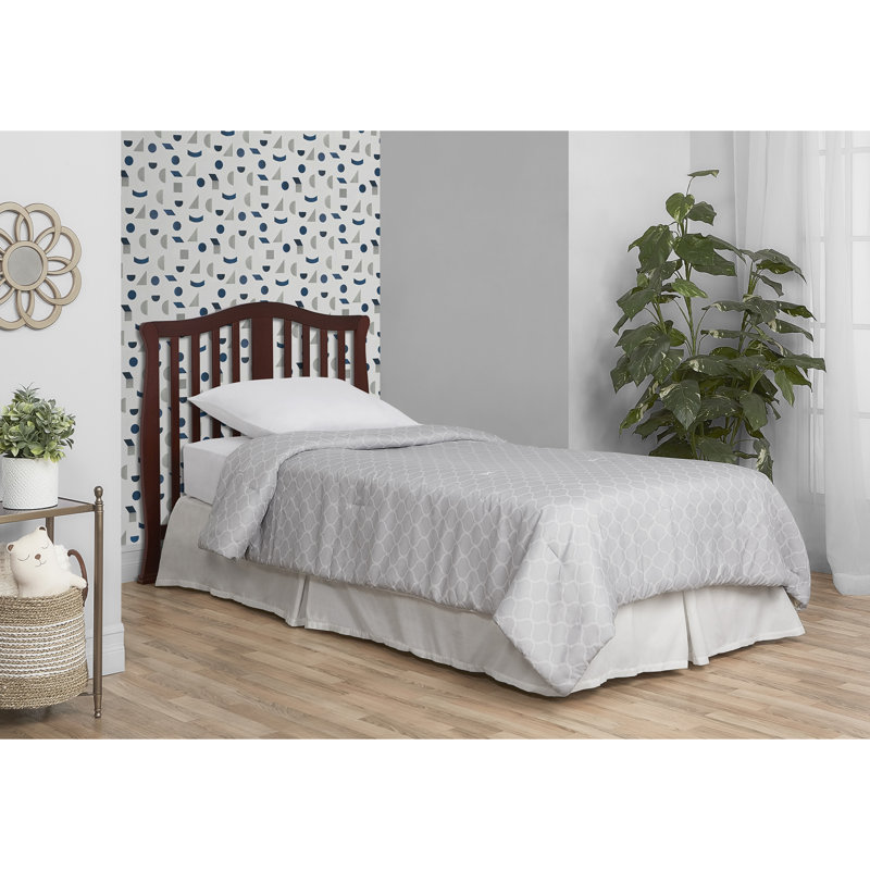 Espresso 4-in-1 Convertible Mini Crib with Mattress Pad