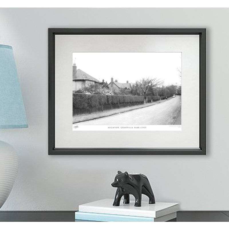 Aughton, Granville Park C1955 by Francis Frith - Single Picture Frame Print, 28cm H x 36cm W x 2.3cm D