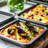 Baking Pans Set, 5-Piece Nonstick Bakeware Set With Round/Square Cake Pan, Loaf Pan, Cookie Sheet And 12 Cups Muffin Pan-106001853