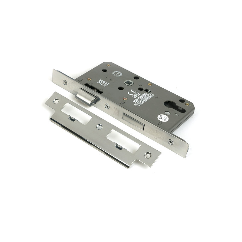 Euro Din Sash Lock, Polished Bronze